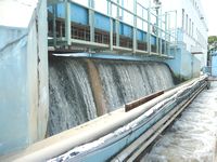 写真：園田配水場着水井